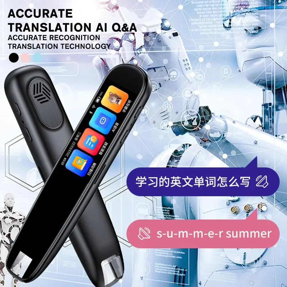 Translator 112 Languages Offline WIFI Scanning Translation Pen Scan Marker Instant Smart Voice Translator High Quality